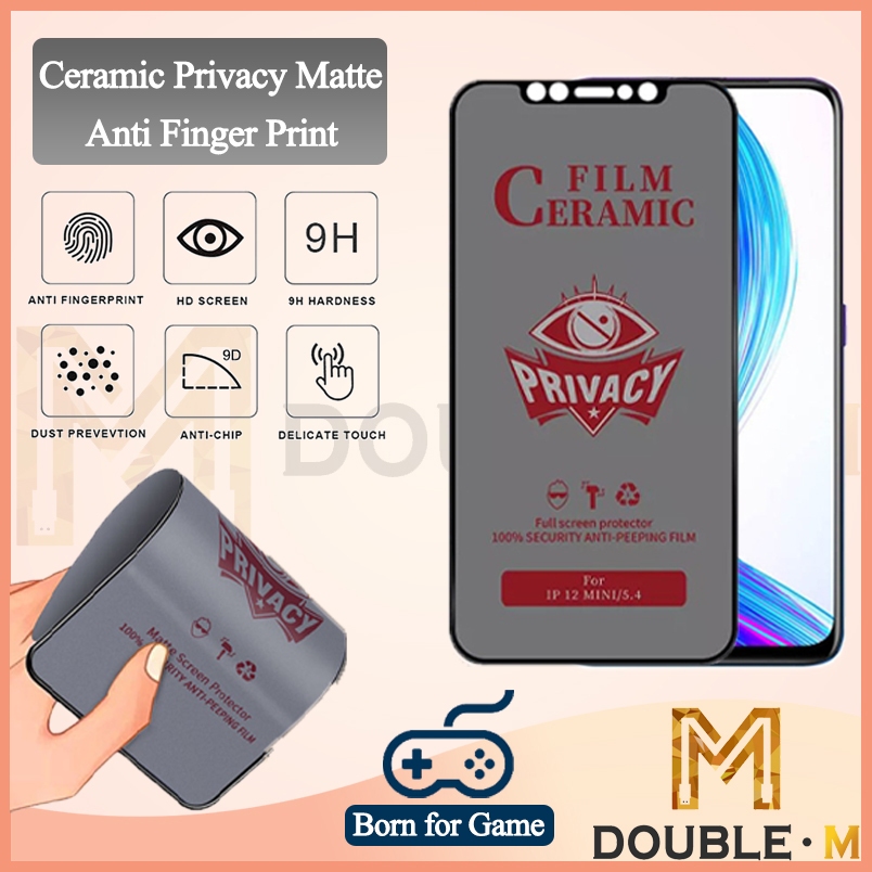 ZTE Blade A77/A56/A55 Design V70/Nubia Air Focus 2 Pro/Music Gaming Ceramic Matte Privacy Anti Spy