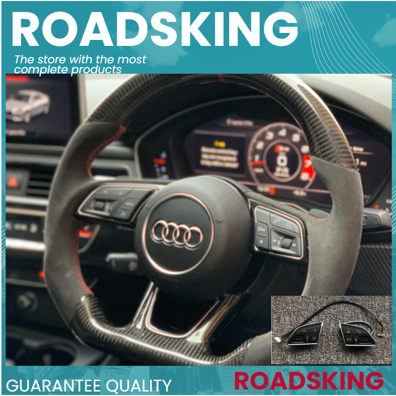 พวงมาลัยคาร์บอนสําหรับ audi A4 A5 RS4 RS5 B8.5 B8