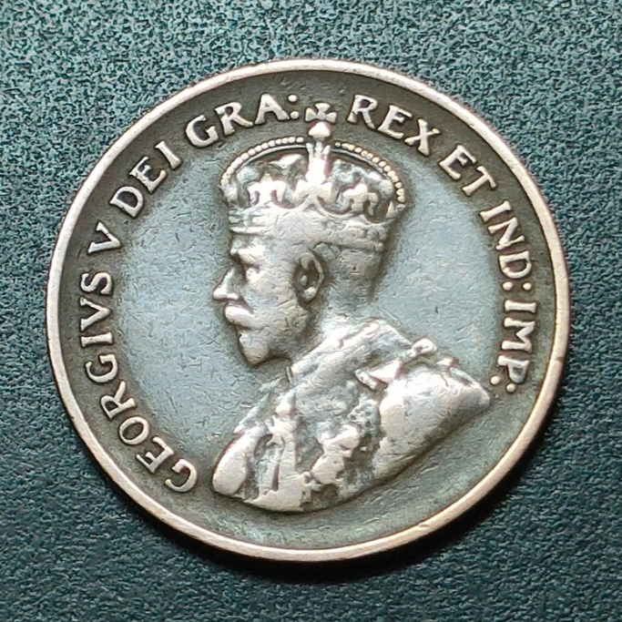 Canada King George V 1 Cent 1928