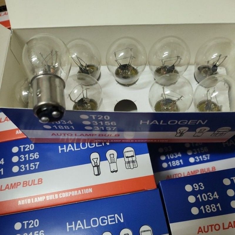 1016 1141 12V 21W/5W BULB (2 LEG)(1กล่อง=10ชิ้น)