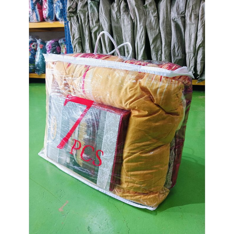 Cadar ติดตั้ง Queen 7in1/ Cadar Queen ผ้าฝ้าย/ Cadar Queen 7in1