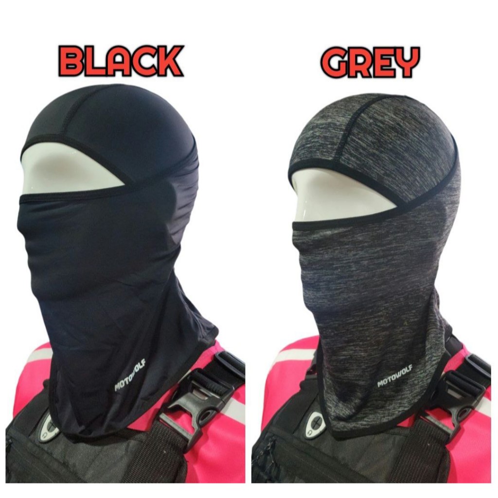 Motowolf Ice Cool Balaclava Head Cover Buff Riding Mask Scarf Sarung Kepala MDL1904