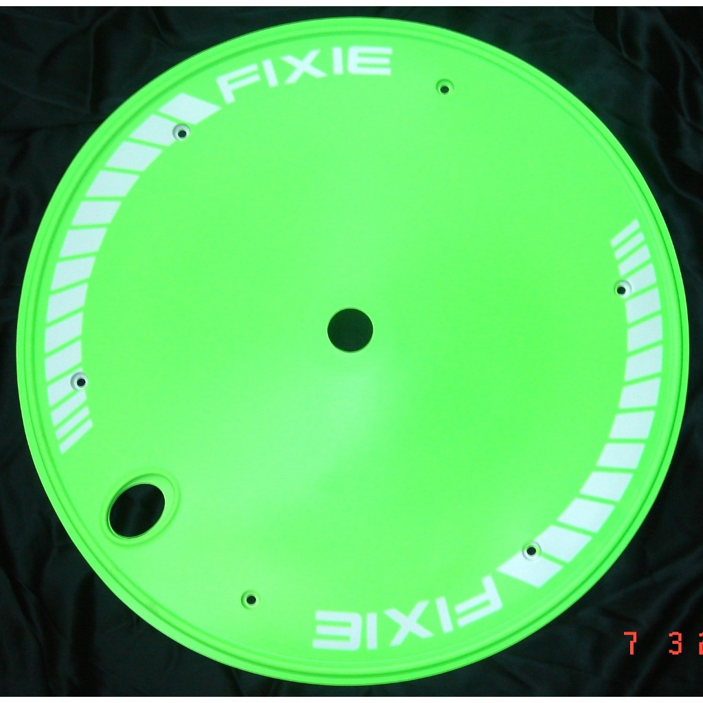 700c Fixie จักรยานขี่จักรยานฝาครอบ Rim Wheelset Full Cover 1 คู่ Sepasang Kiri & Kanan ซ้ายและขวา