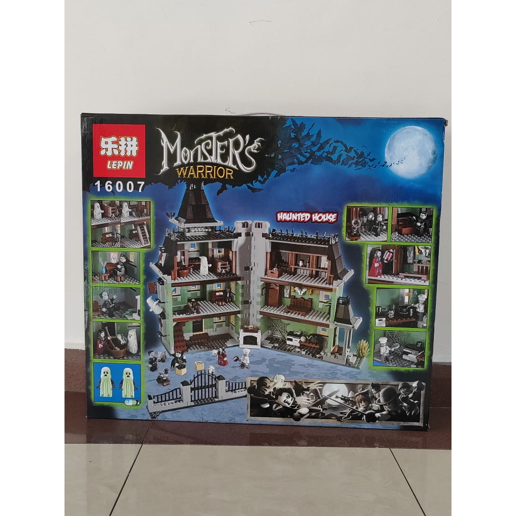 LEPIN 16007 Monster Fighters บ้านผีสิง Ghost House Non Lego Toy