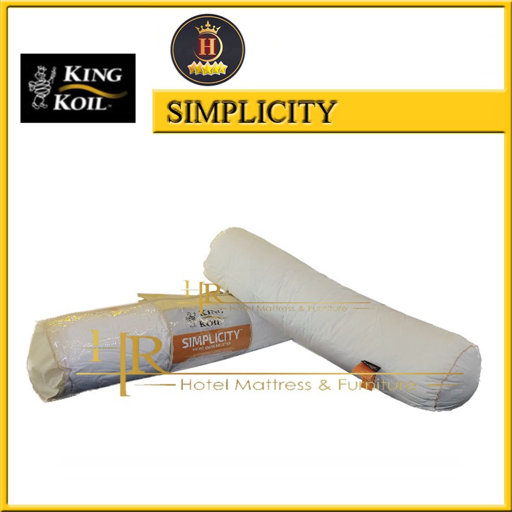 Kingkoil Simplicity Microfibre Bolster HR Home Delivery