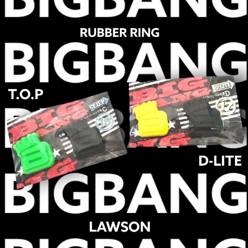 BIGBANG X LAWSON : BIG RUBBER RING APRIL22!! ️-( % official & authentic Japan edition日版 )