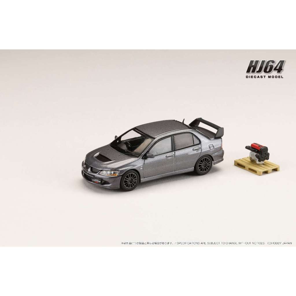 HOBBY JAPAN 1/64 HJ644054 LANCER GSR EVO 8 W/ENGINE