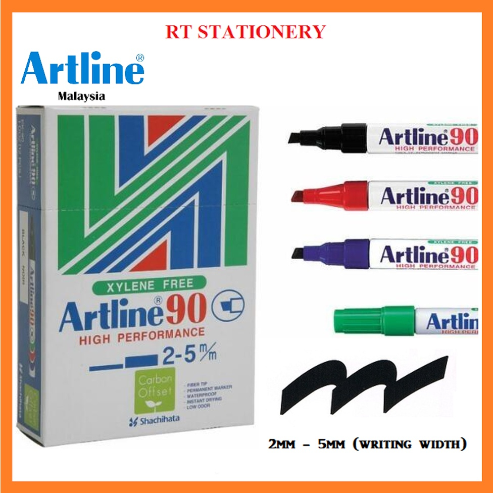 Artline 90 ปากกามาร์กเกอร์ถาวรประสิทธิภาพสูง
