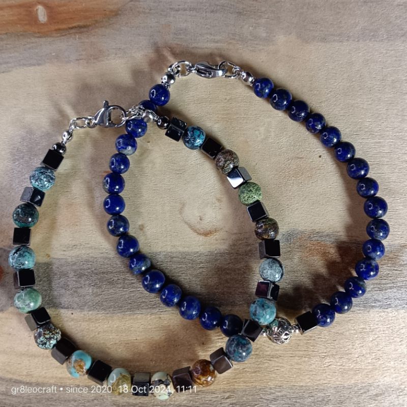 BRACELET ^ LAPIS LAZULI