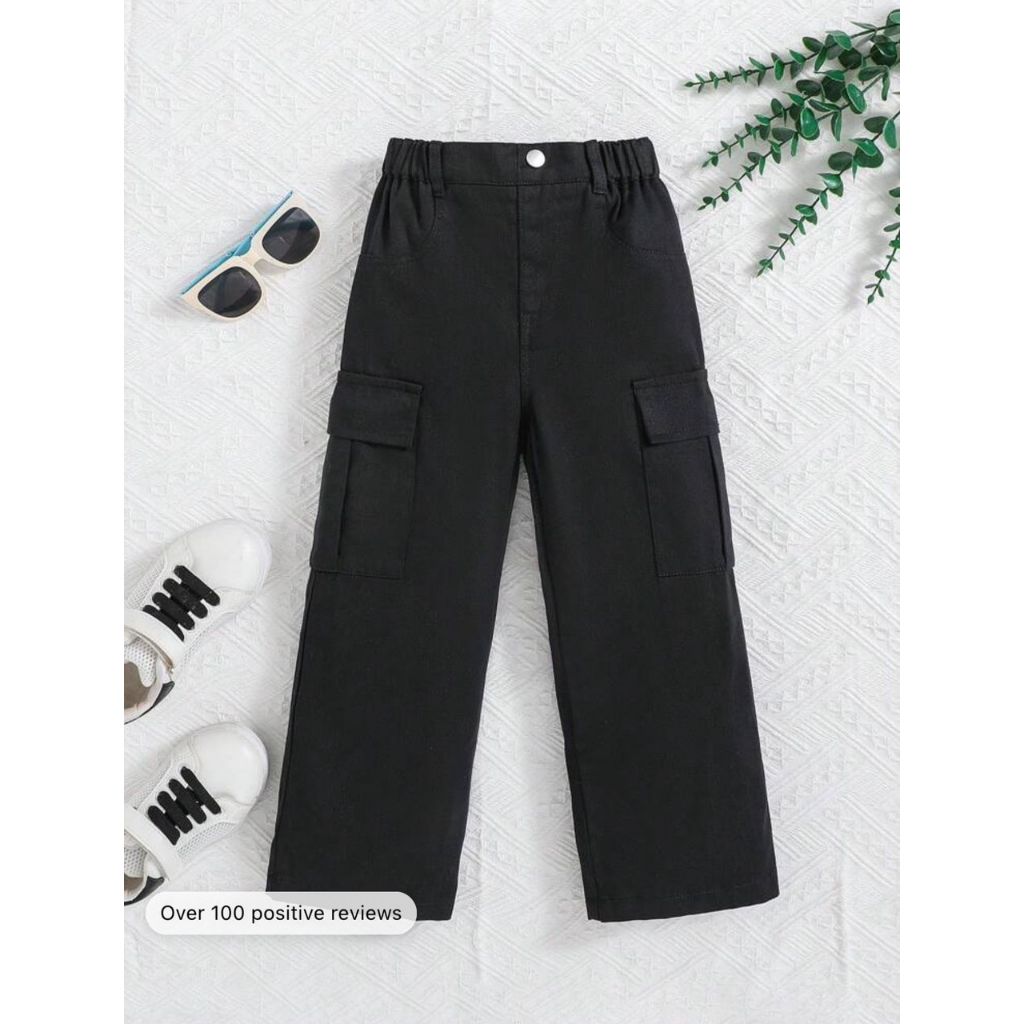 BAGGY DENIM CARGO BUDAK คุณภาพระดับพรีเมียม UNISEX/ CARGO VIRAL DENIM/SIX POCKETS CAGO BOYS/BAGGY CA