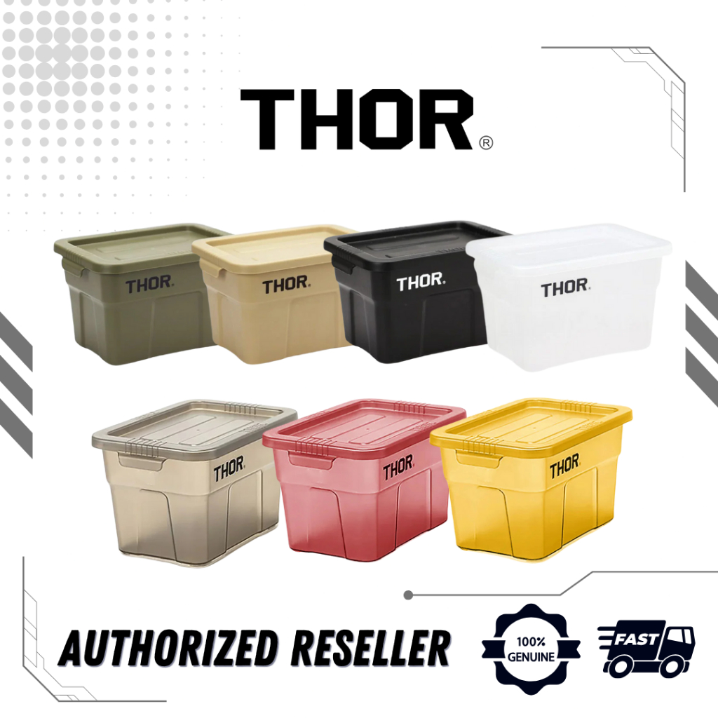 THOR 1L Mini Tote Box Small Stackable Storage Container