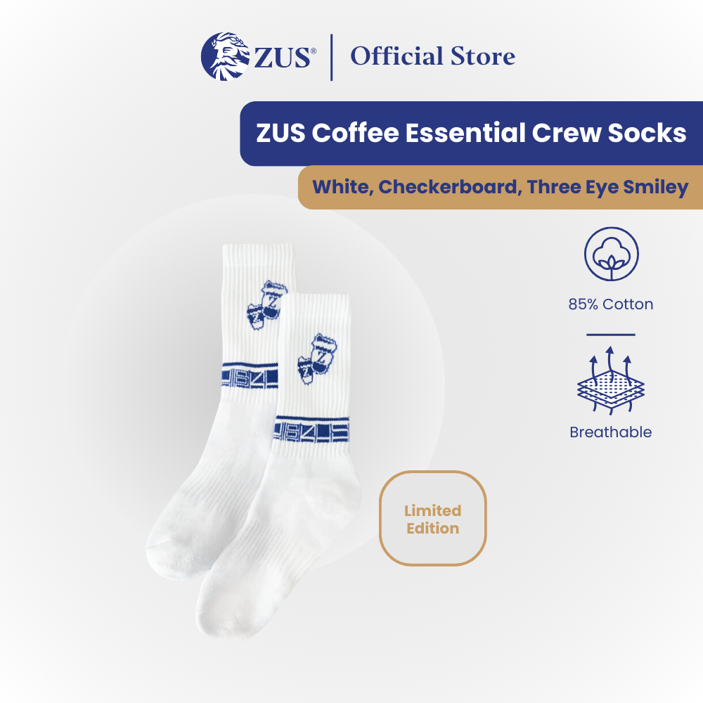 ถุงเท้าเอสเซนเชียลกาแฟ ZUS