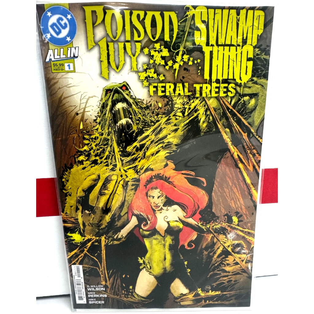 Poison Ivy / Swamp Thing Feral Trees 1 (One-Shot) - DC COMICS - หนังสือการ์ตูน - - -