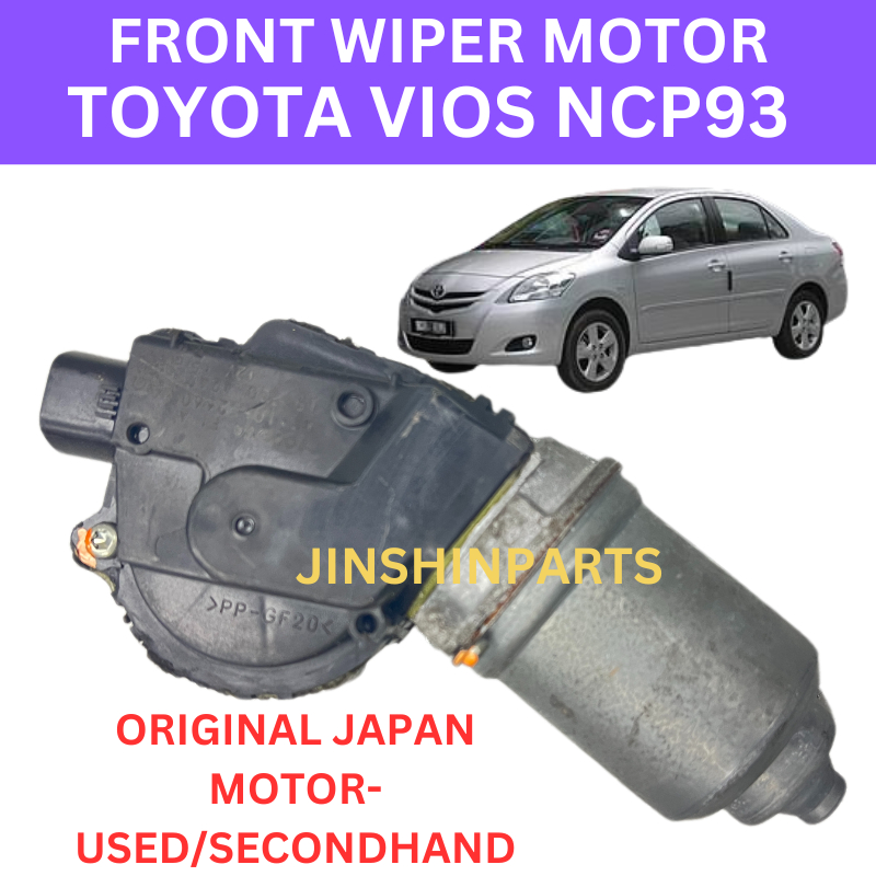 TOYOTA VIOS NCP93 ด้านหน้า WIPER MOTOR YEAR 2008-2013 - มอเตอร์ WIPER DEPAN TOYOTA VIOS NCP93