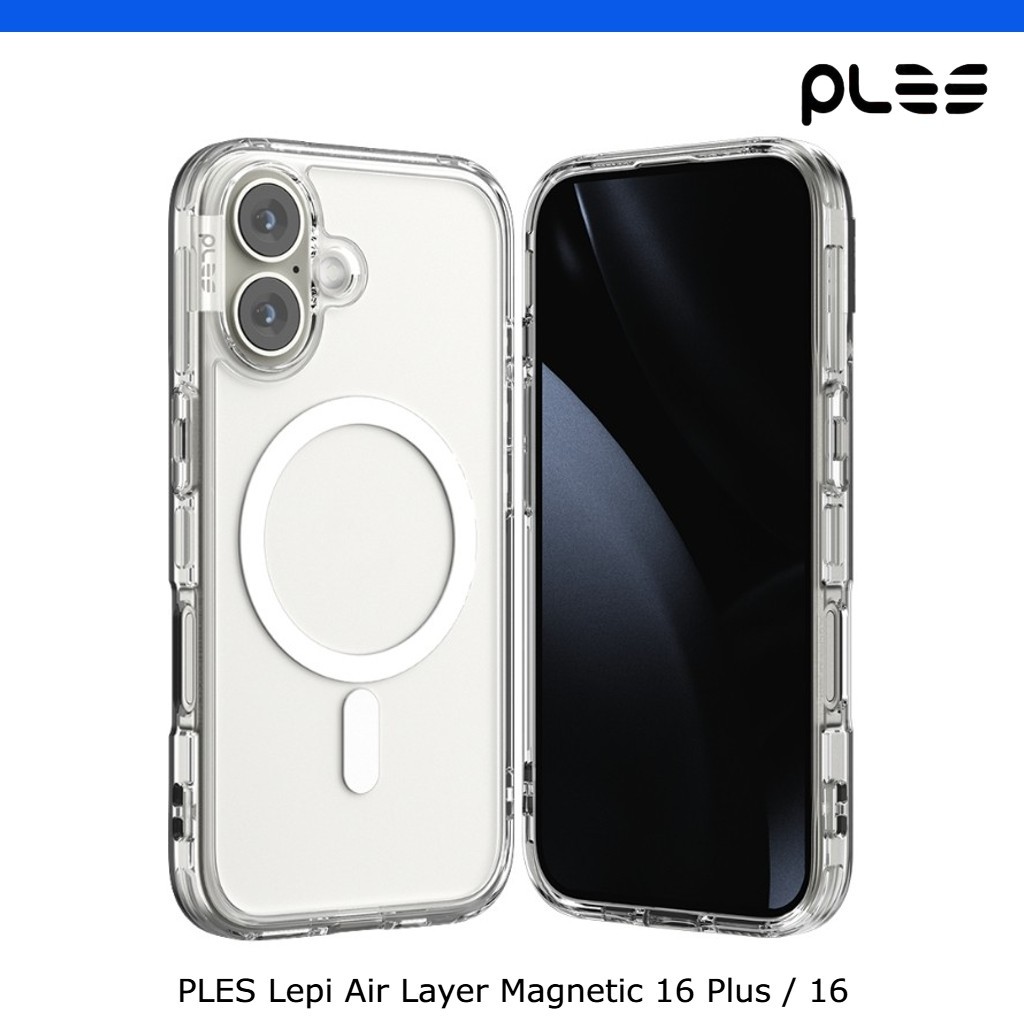 PLES Lepi Air Layer Magnetic Case iPhone 16 Plus / 16
