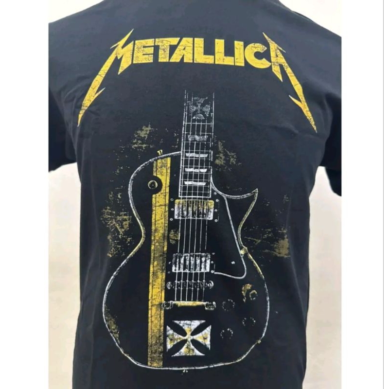 เสื้อยืด METALLICA GITAR-MURAH-BERKUALITI