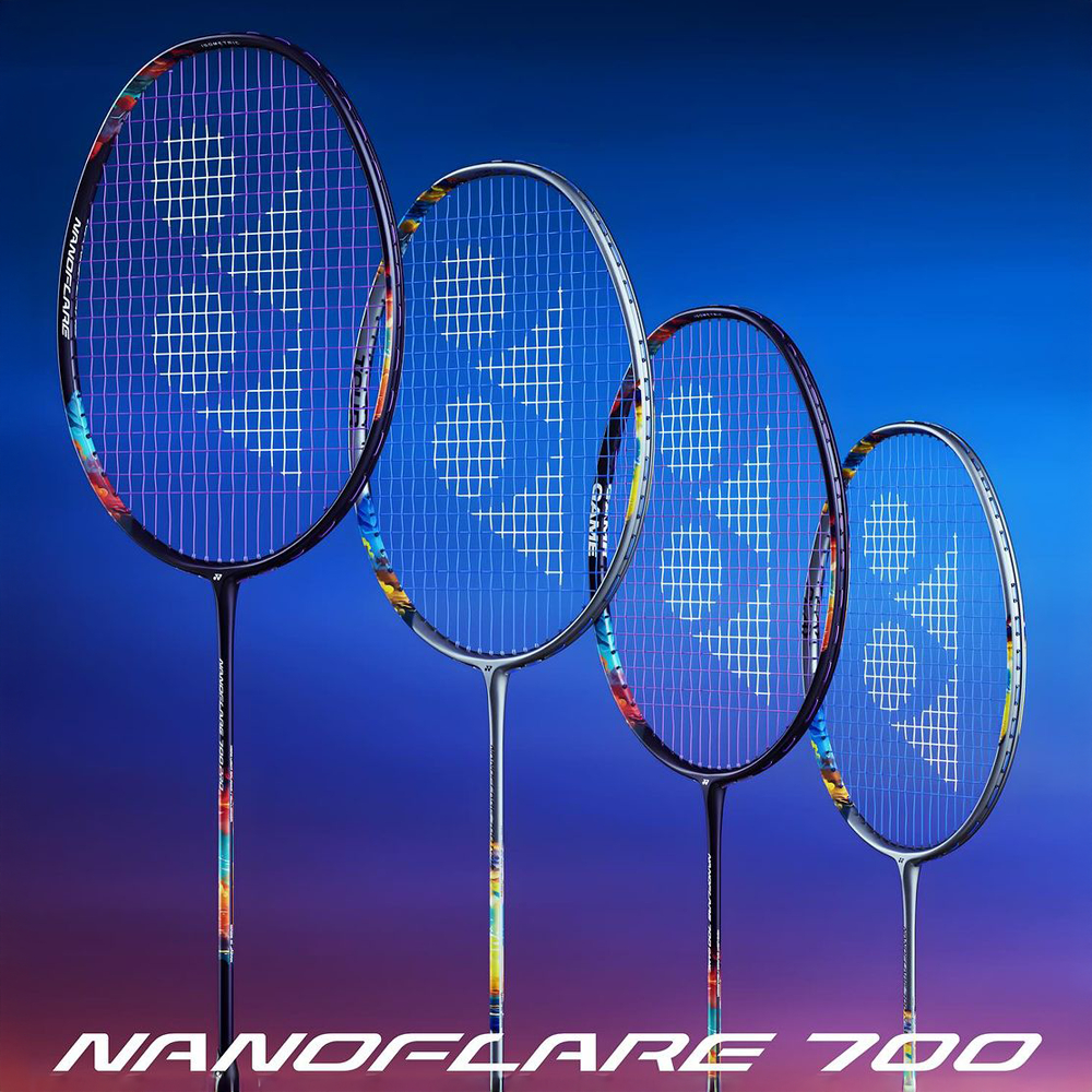 Yonex NANOFLARE 700 PLAY ไม้แบดมินตัน , 4U/G5