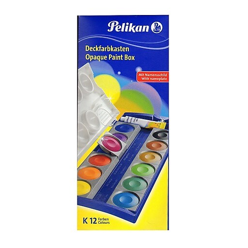 Pelikan กล่องสีขุ่น 12C