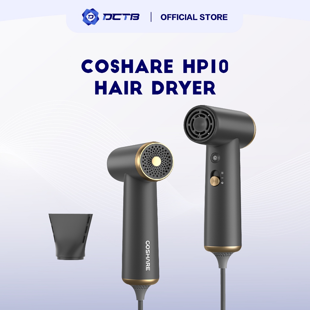 Coshare HP10 Mini-เครื่องเป่าผมความเร็วสูง