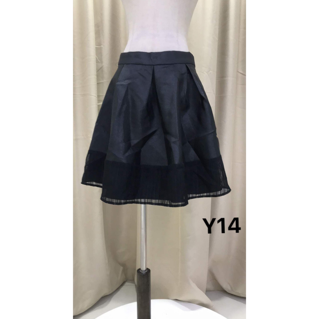 Pre-loved Second Hand Skirt 90% เหมือนใหม่ [Y14]S~M/short สําหรับขาย 9.0成新裙