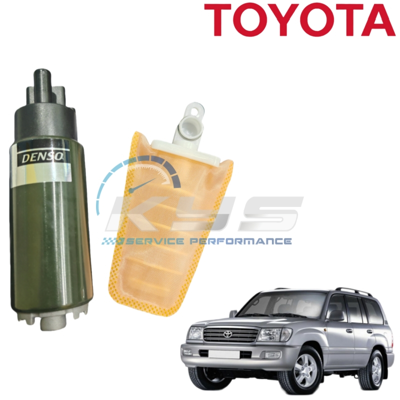 ยาว 122MM ญี่ปุ่น TOYOTA LAND CRUISER UZJ100 2UZ 1FZ LEXUS LX470 3.2 V8 1998-2007" FUEL PUMP มอเตอร์