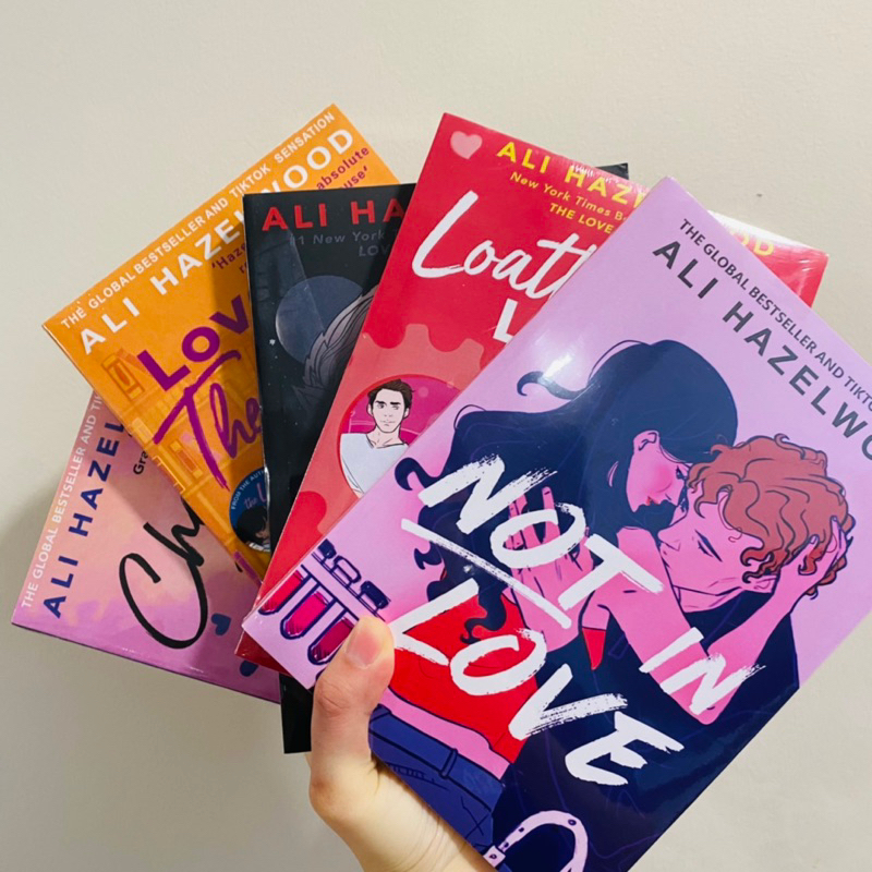 Ali Hazelwood Books CollectionENG Love Theoretic, Bride, Check & Mate, Not in Love, Loathe to Love