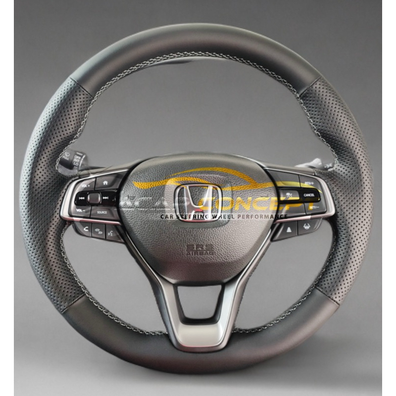 [Nappa Leather Series] Honda City GN Hatchback Odyssey EX 2021 Cover ผ้าหุ้มพวงมาลัยหนัง