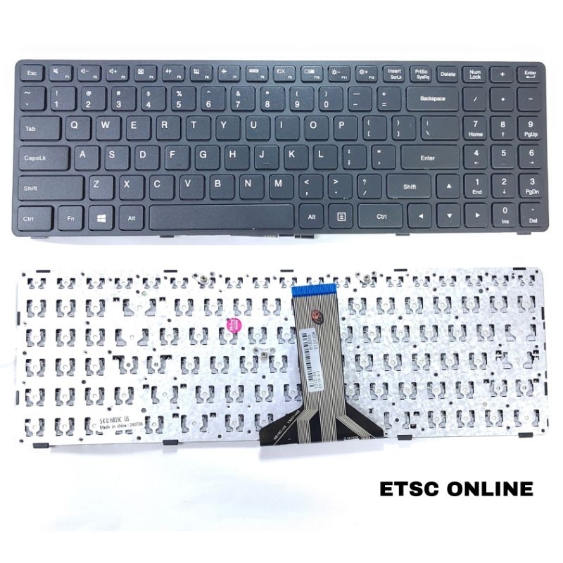 New Keyboard For Lenovo Ideapad 100-15 100-15IBY 100-15IBD 300-15 B50-10 US Keyboard