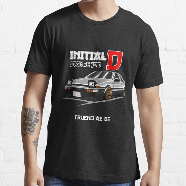 AE86 เสื้อยืด Trueno Initial D Essential