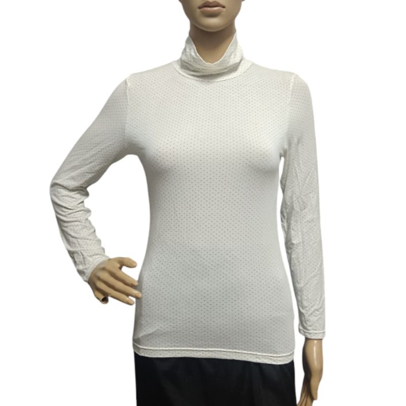 Lpm155 - (L) FIBERHEAT เสื้อเชิ้ตคอเต่าด้านในที่อบอุ่น