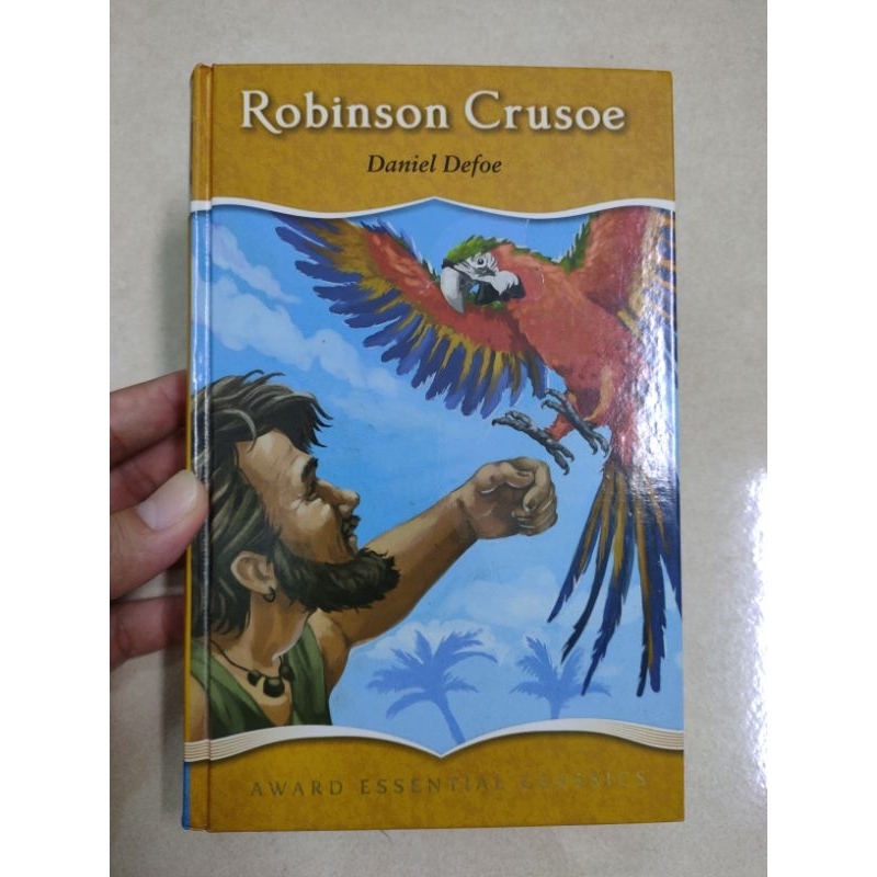 [BB] [มือสอง] (ปกแข็ง) Robinson Crusoe โดย Daniel Defoe (Award Classics > Adventure / Literature / 1