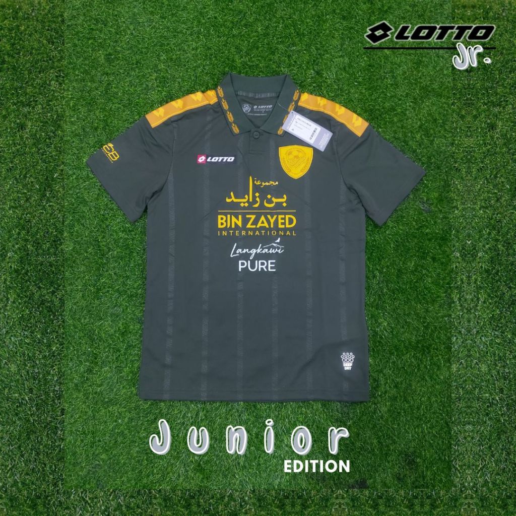 [CLEARANCE] เสื้อจูเนียร์เด็ก Lotto Kedah KDA FC 2023 ชุดเยือน