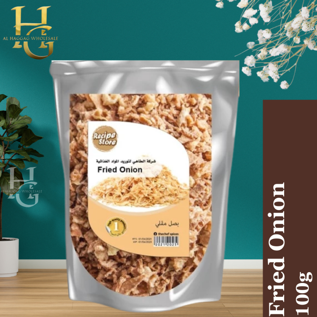 FRIED ONION 100g เครื่องเทศ