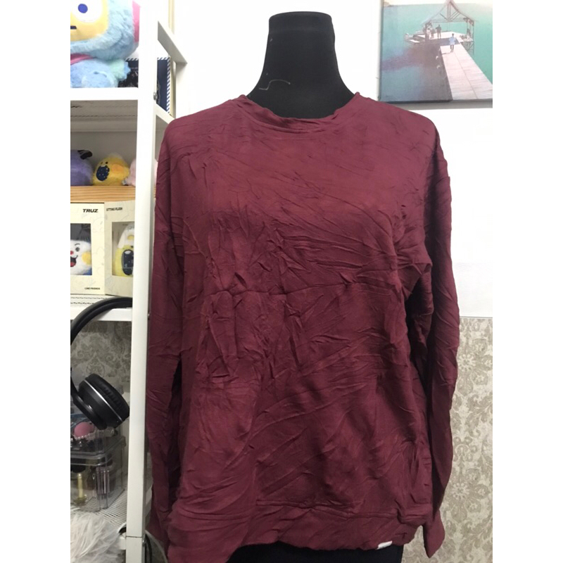 เสื้อสเวตเตอร์ Orvis เลือดหมู unisex