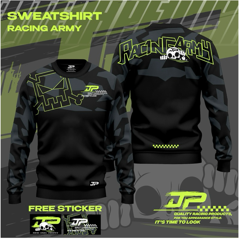 Sweatshirt JP RACING ARMY