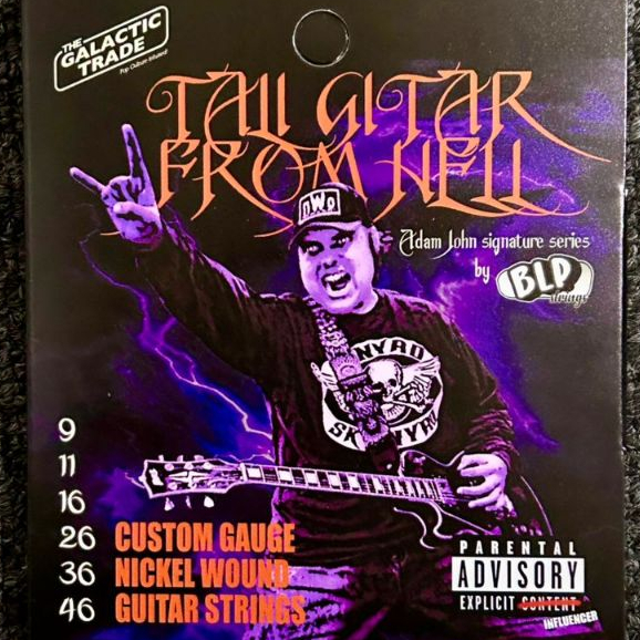 BLP Strings Tali Gitar Elektrik สายกีตาร์อะคูสติกไฟฟ้า Akustik