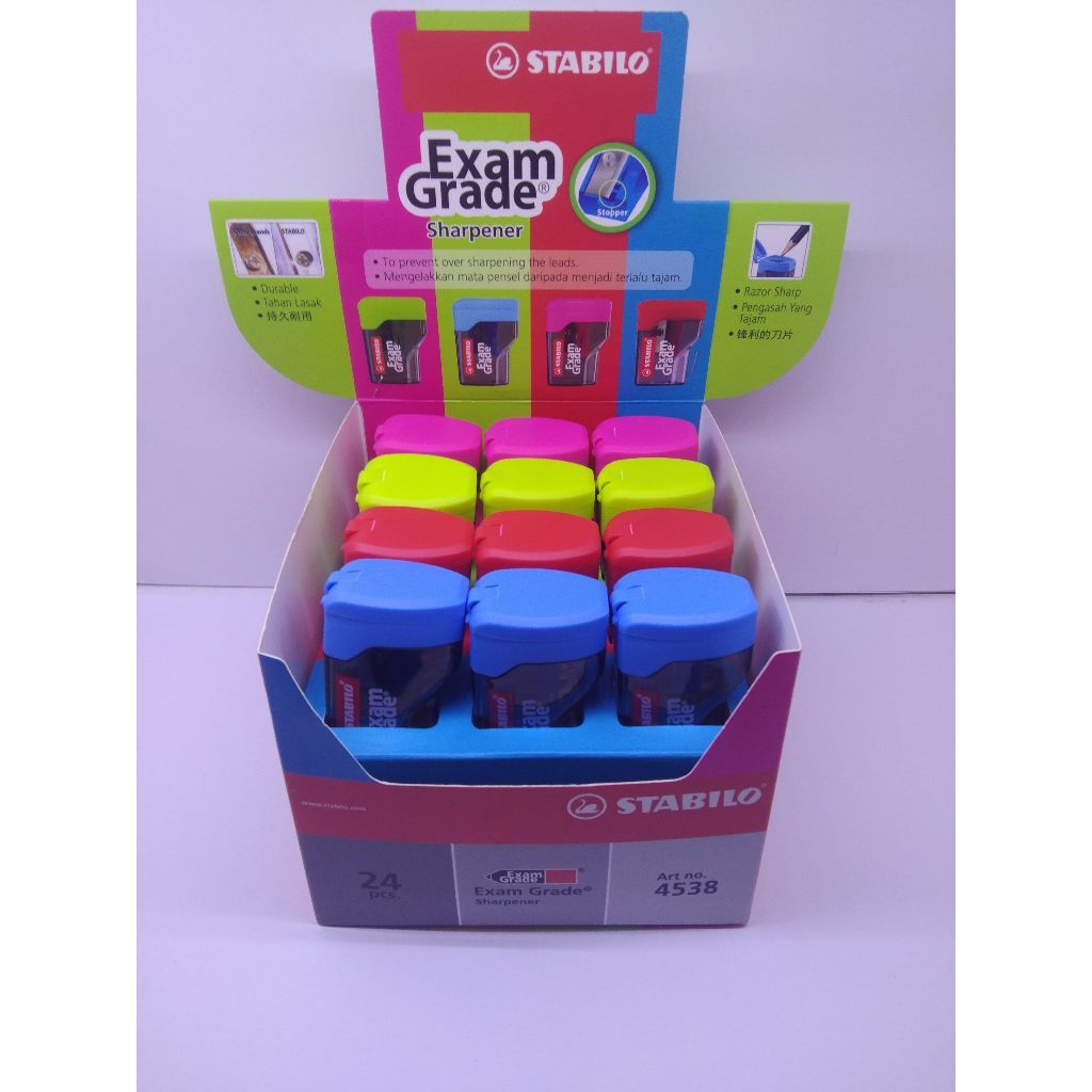 Stabilo Exam Grade Sharpener No :4538