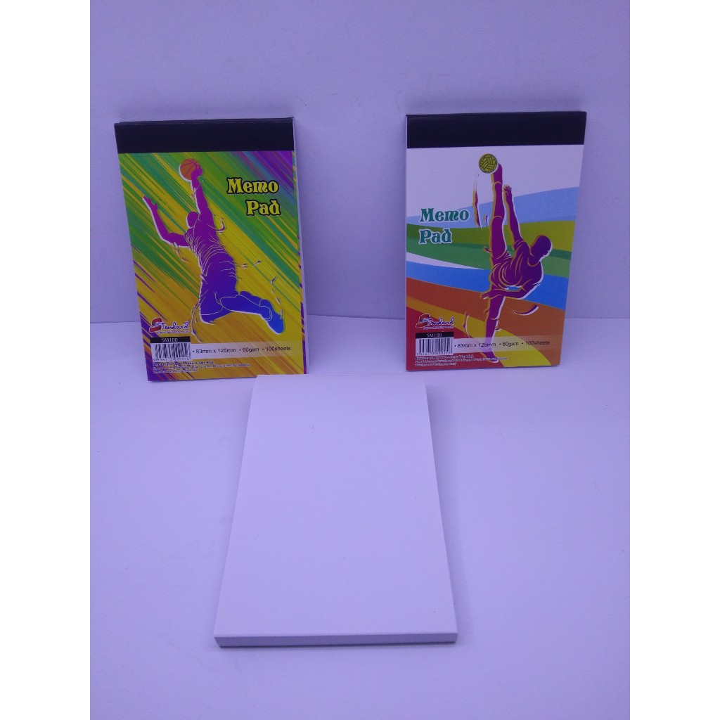 แผ่นบันทึก 83mm x 125mm 60Gsm