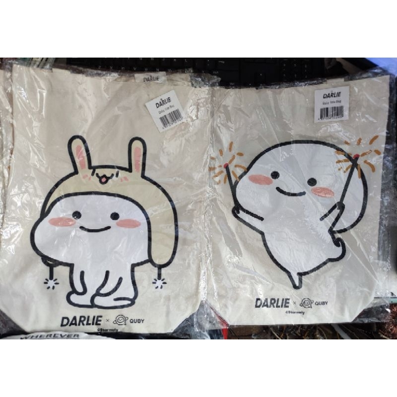Darlie x Quby tote Bag