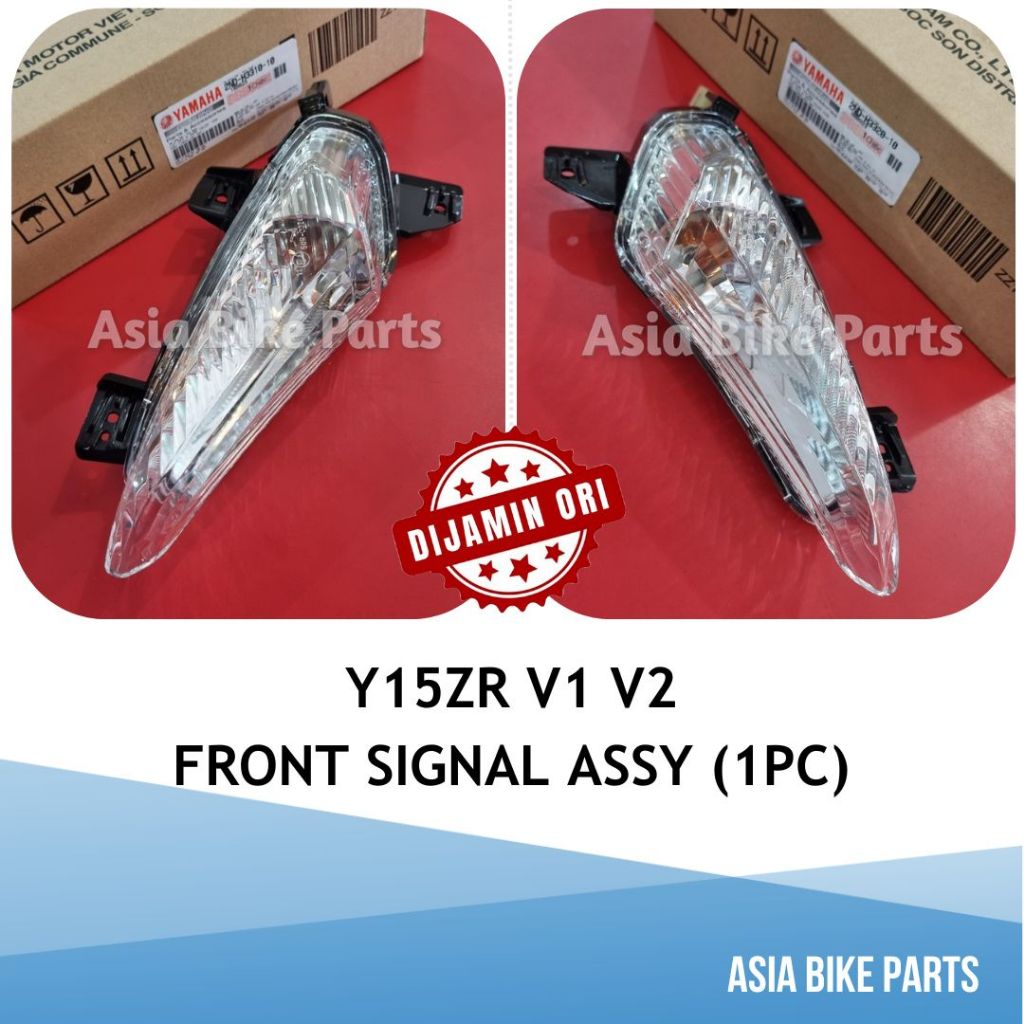 Yamaha Y15ZR Y15 V1 V2 ไฟกะพริบหน้า Assy / Lampu Signal Depan - 2ND-H3310-10 / 2ND-H3320-10