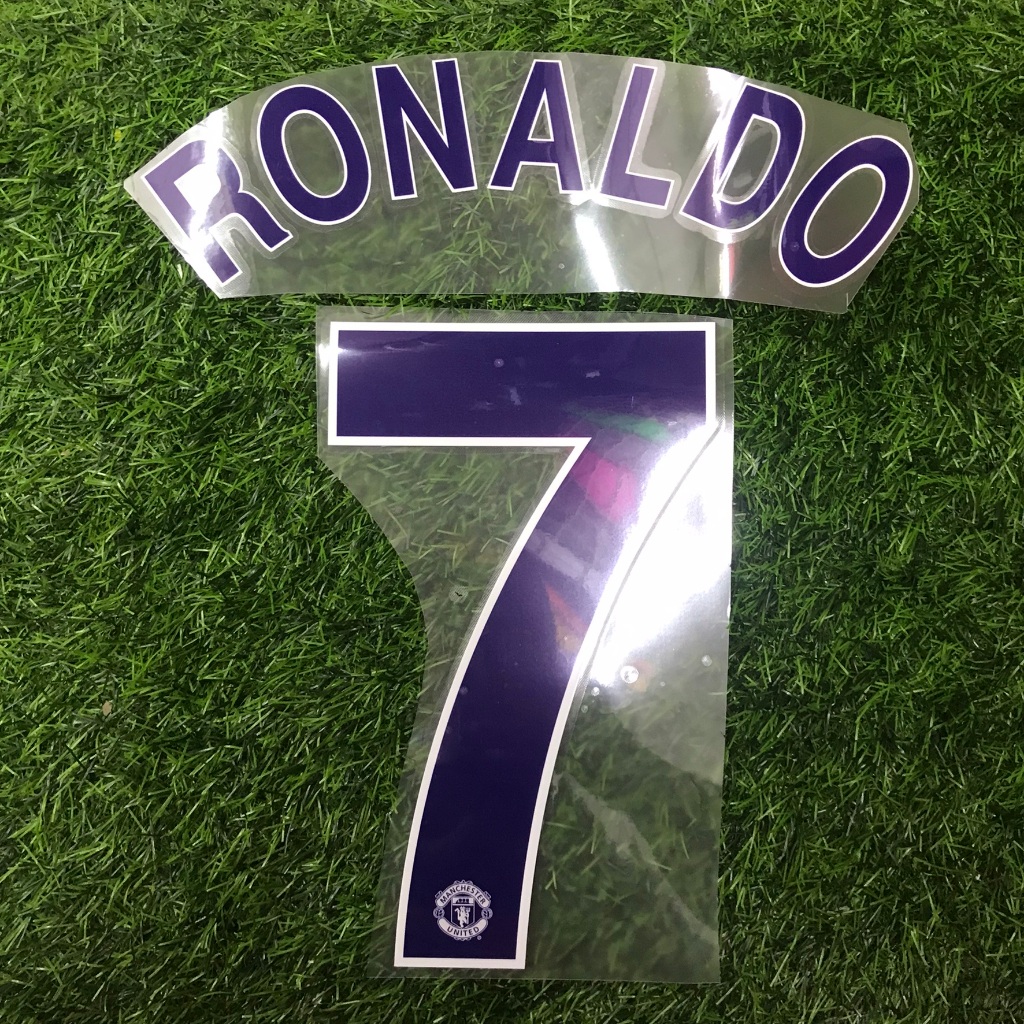 Jersey nameset ronaldo 0809 away nns