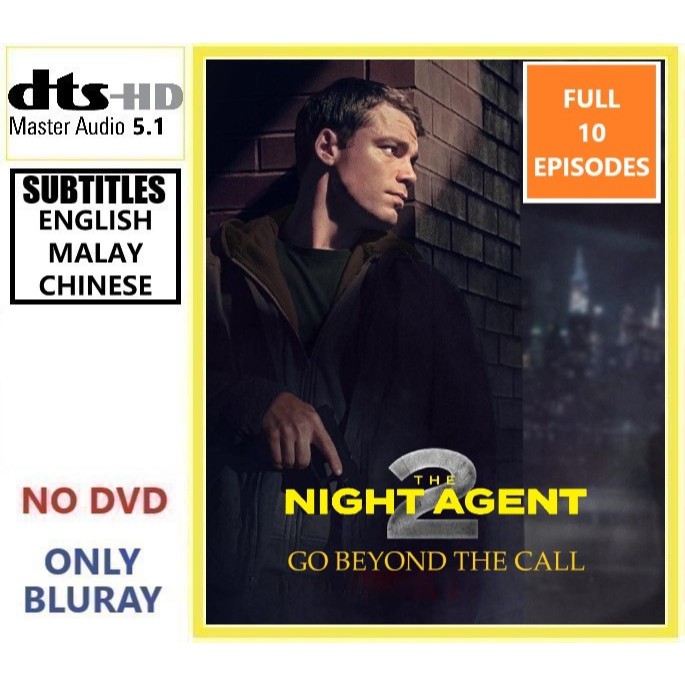 T2D113 The Night Agent Season 2 (2025) [10 EPISODES] (2 แผ่น) Action Thriller