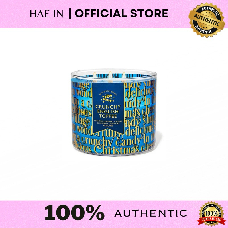 B1B1 D0UBLE Y0U CANDLE CRUNCHY ENGLISH TOFFEE