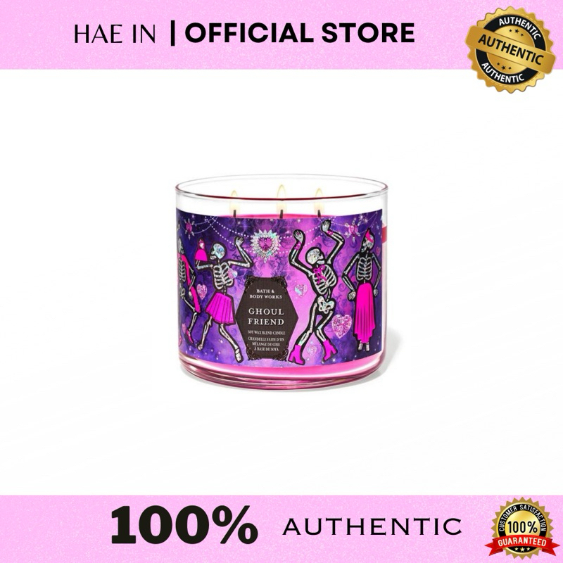 BATH AND BODY WORKS BBW CANDLE GHOUL FRIEND