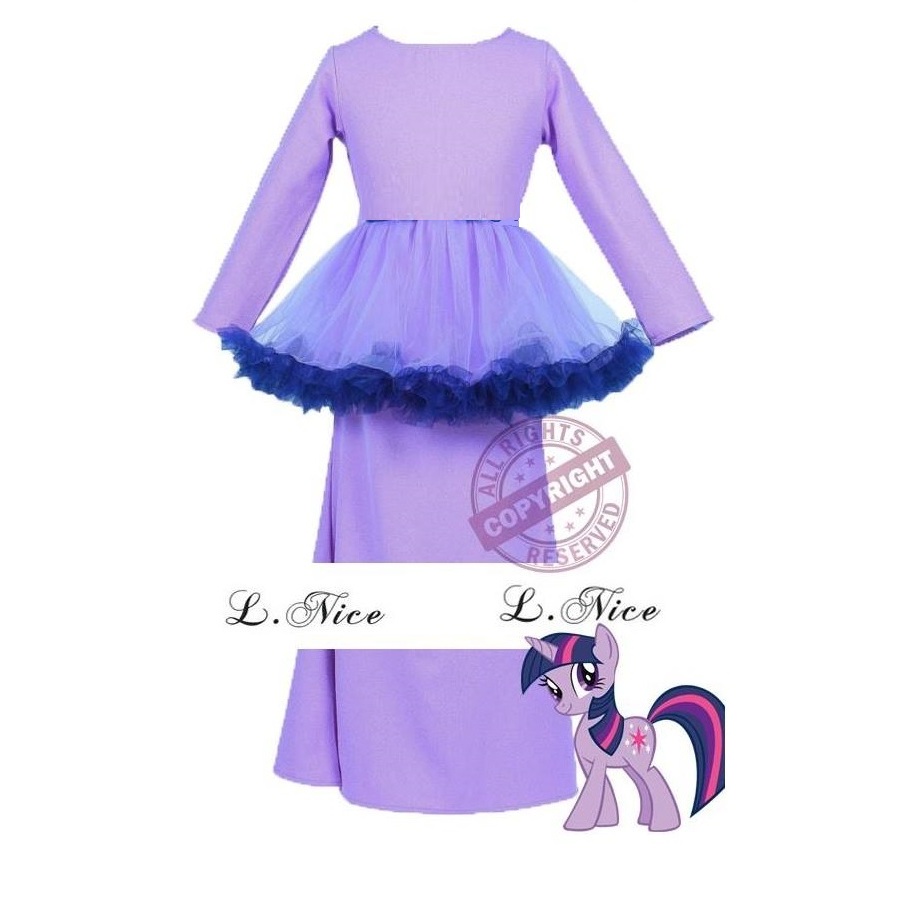 สาว Raya 2 ชิ้นชุด 9117 Baju Raya แฟชั่นสาวชุดสวมใส่ Baju Budak Perempuan Baju Kurung สาว Raya