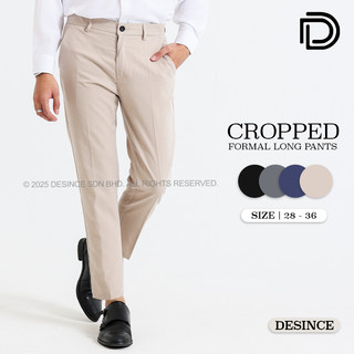 🇲🇾 DESINCE Men Cropped Pants Business Trousers Formal Regular Fit Long Pants Casual Seluar Panjang Lelaki 九分裤MP 111