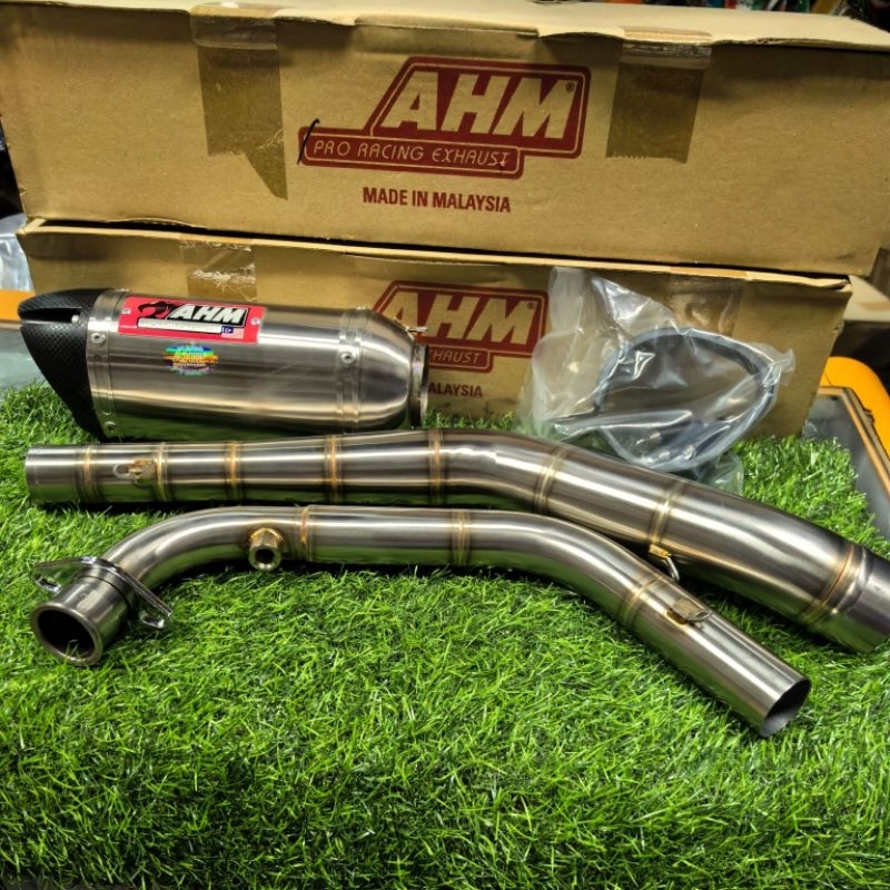 อืม HONDA RS150/RSX150 (M3-SPR) 32mm (M3-SZR) 35mm STAINLESS STEEL RACING EXHAUST PIPE