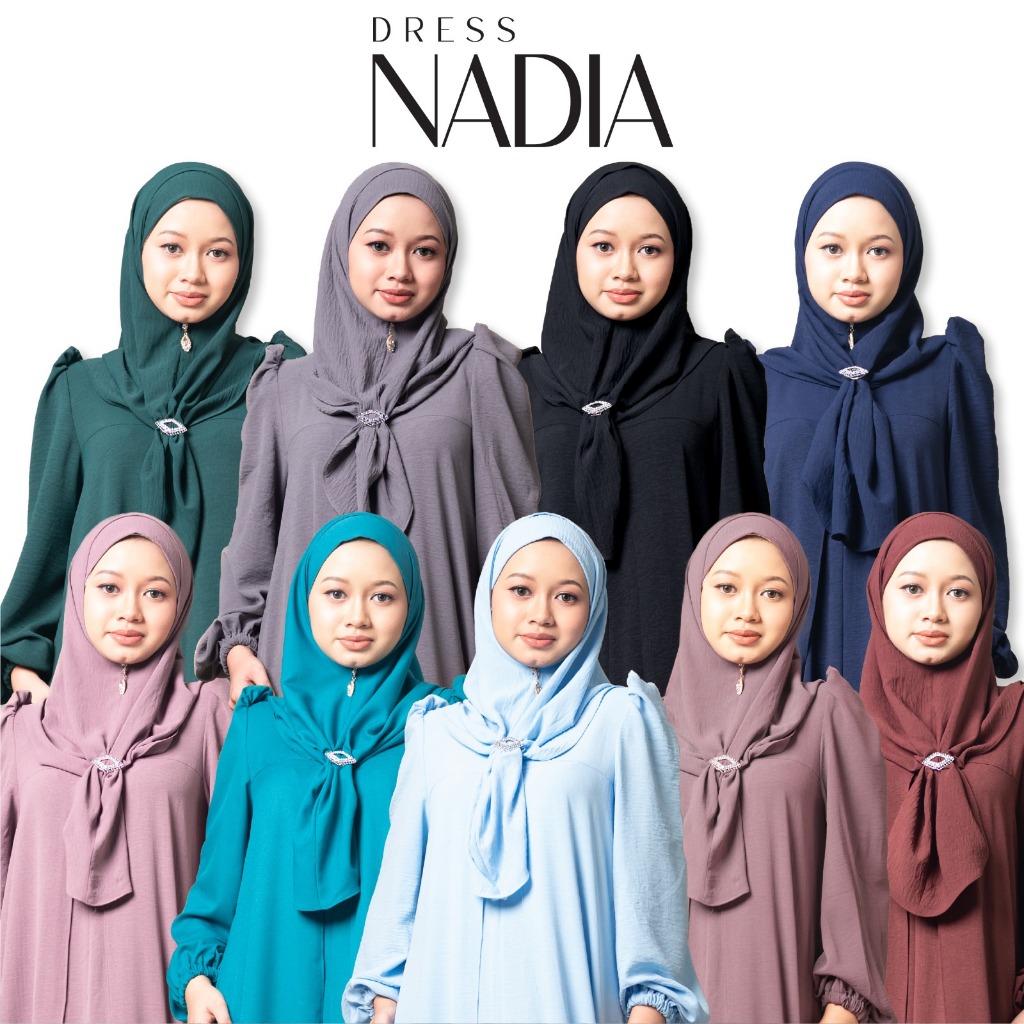 DRESS NADIA พร้อม KHIMAR ✨