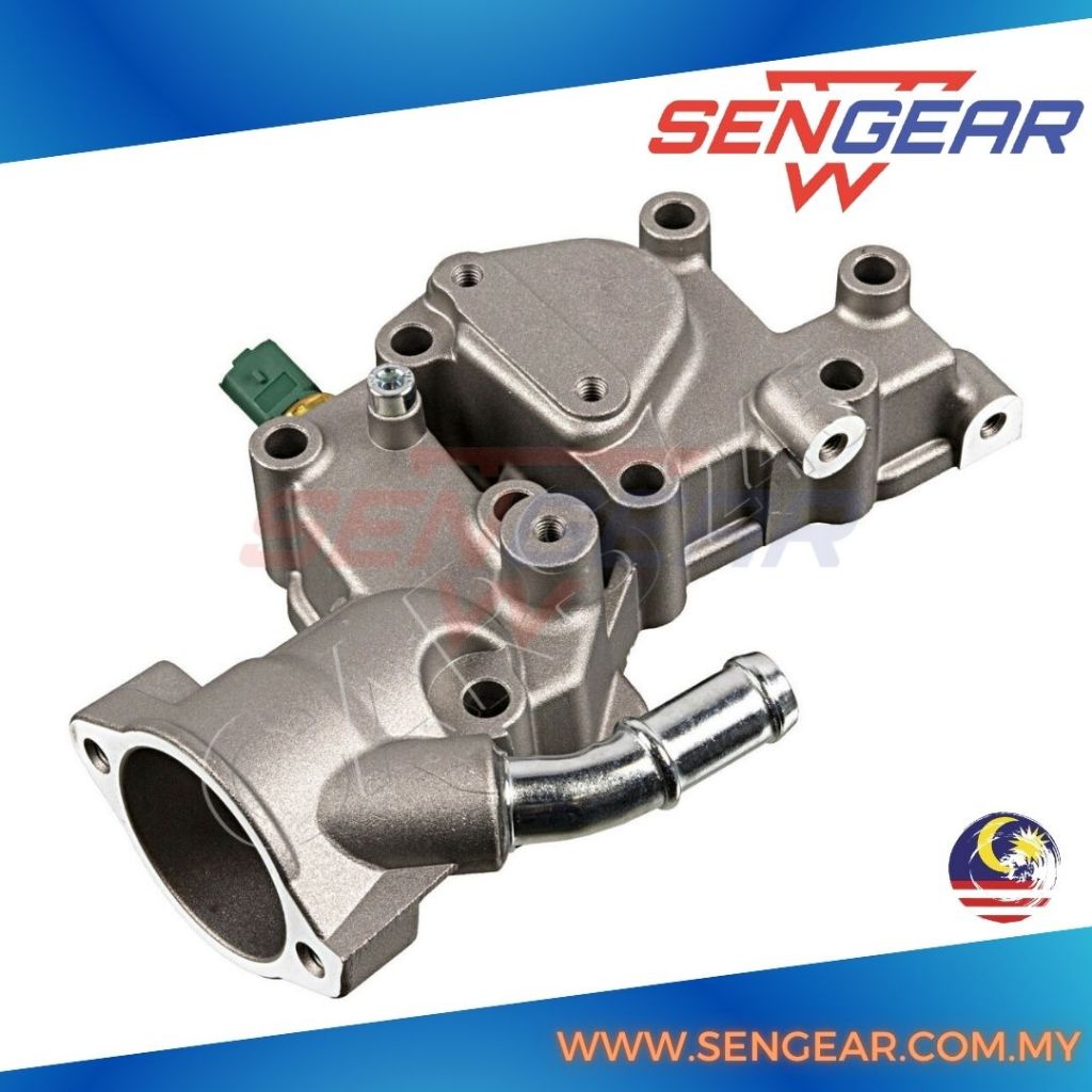 1336 Y8 Peugeot 206 307 Citroen C3 Mk1 Naza Bestari 1.4 Thermostat Housing Thermo Tempreture Sensor 