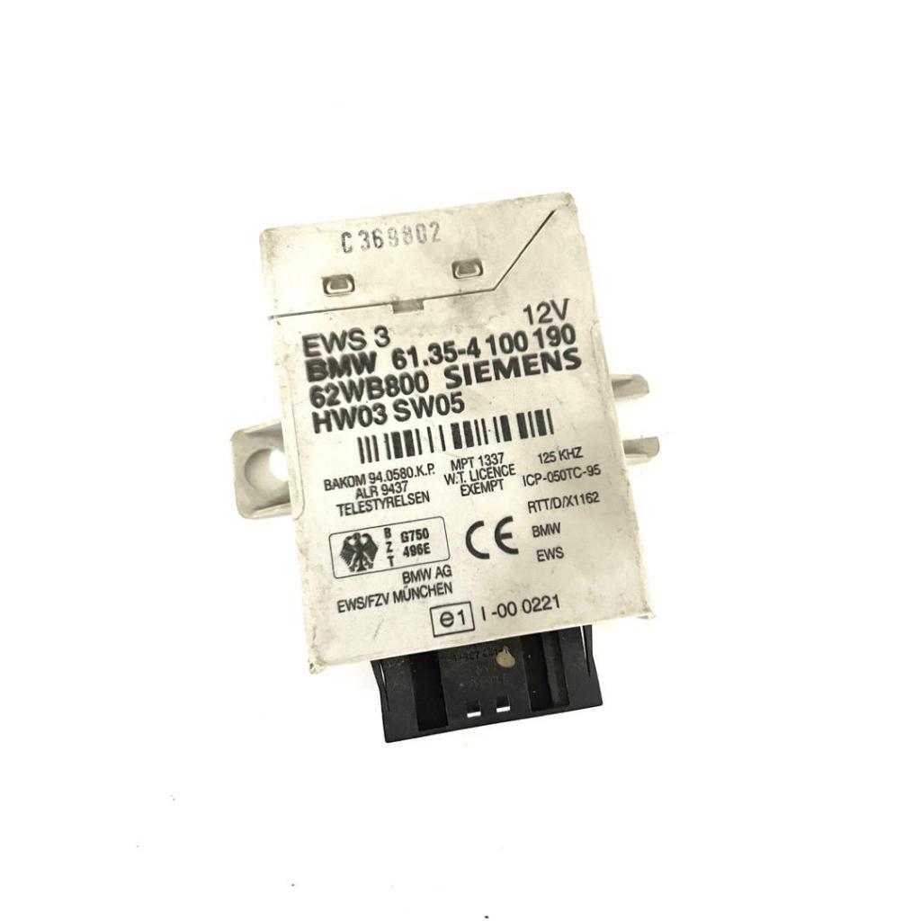 [มือสอง] BMW E46 E39 Mini R50 R52 EWS3 EWSIII หน่วยป้องกันการโจรกรรม 6135-4100190
